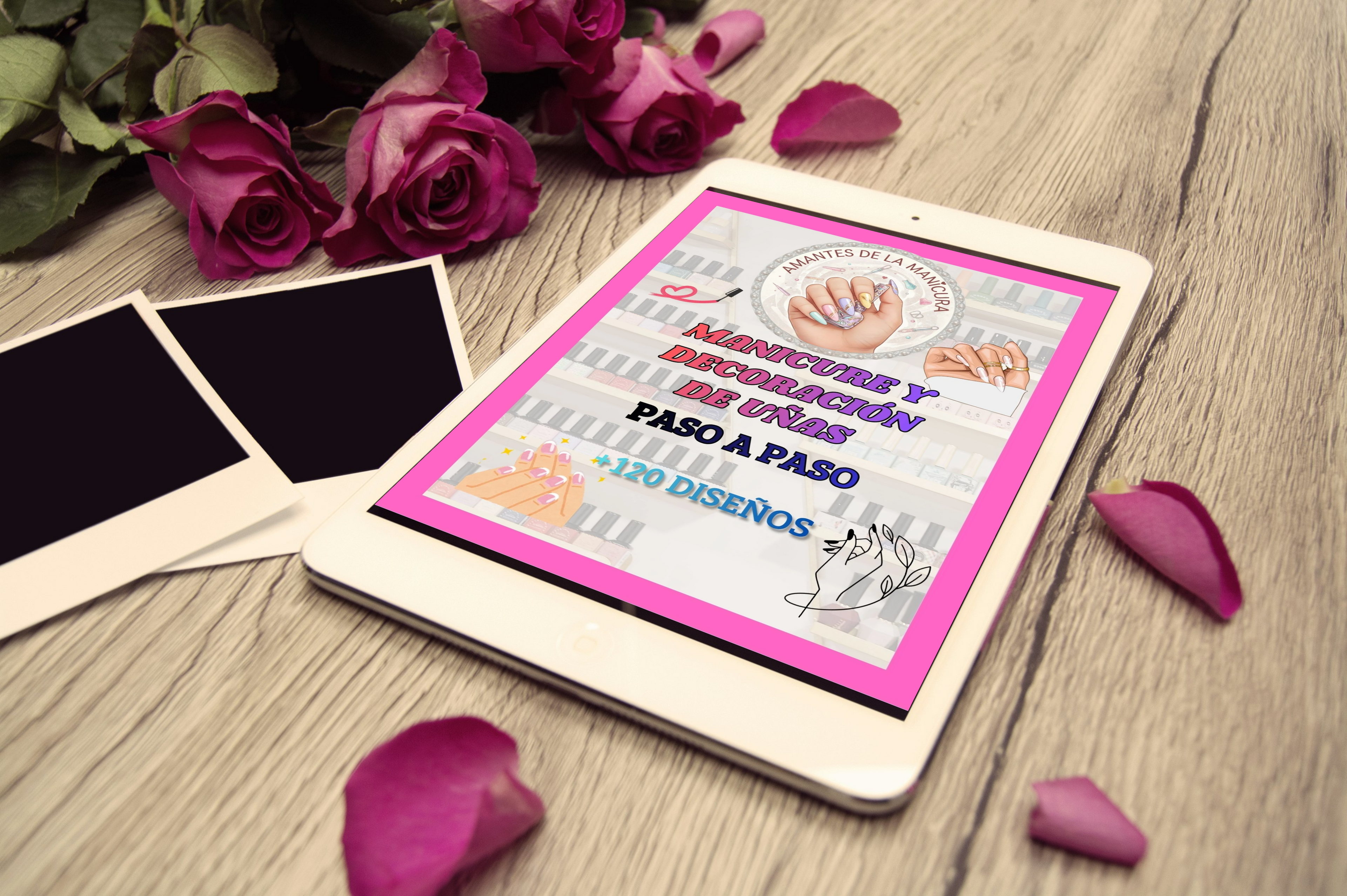 📚 CURSO DE MANICURE Y DECORACION  💅  + 120 DISEÑOS PASO A PASO